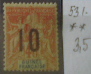 Francúzska Guinea 53 l. **