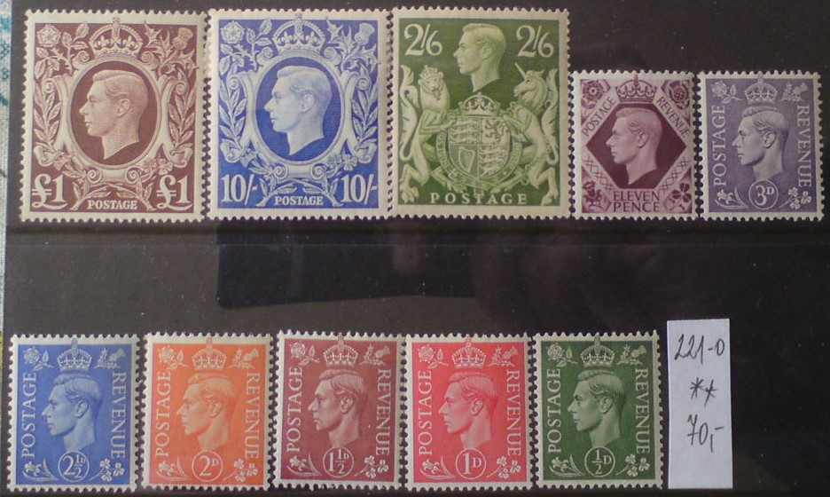 Veľká Británia 221-0 **