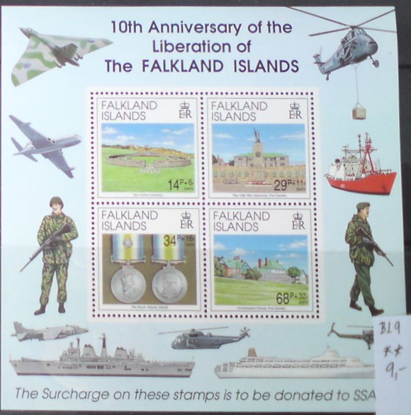 Falklandské ostrovy BL 9 **