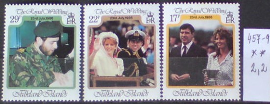 Falklandské ostrovy 457-9 **