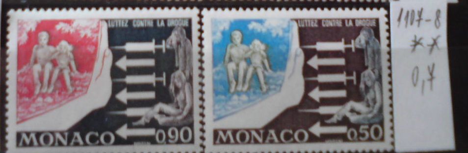 Monako Mi 1107-8 **