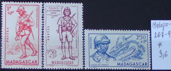 Madagaskar 267-9 *