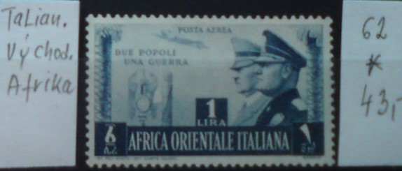 Talianska východná Afrika 62 *