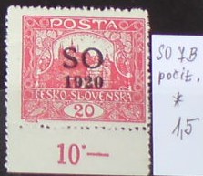 ČSR SO 7 B *
