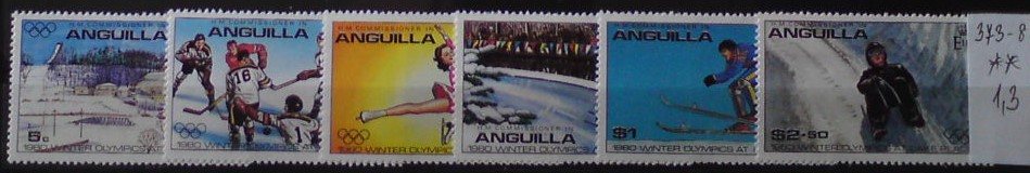 Anguilla 373-8 **