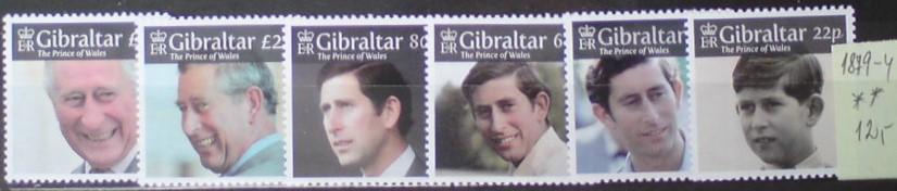 Gibraltar 1879-4 **
