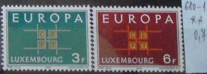 Luxembursko 680-1 **