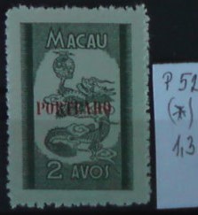 Macau P 52 *
