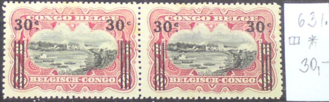 Belgické Kongo 63 l. *