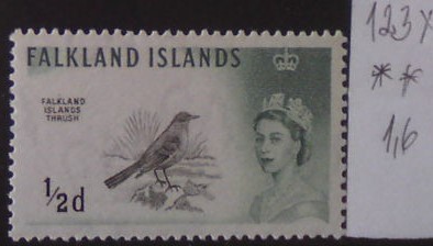 Falklandské ostrovy 123 x **