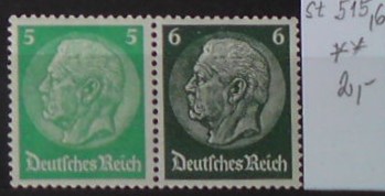 Nemecká Ríša St 515/516 **