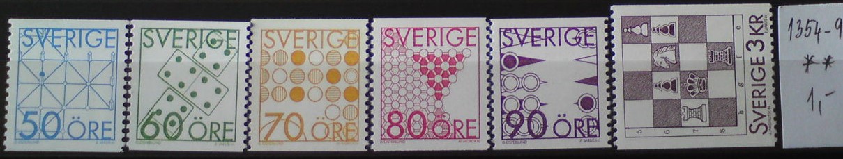 Švédsko 1354-9 **