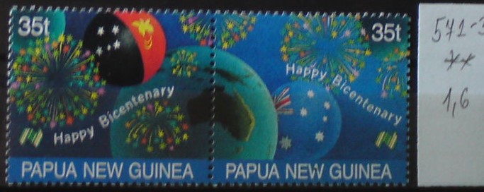 Papua nová Guinea 572-3 **