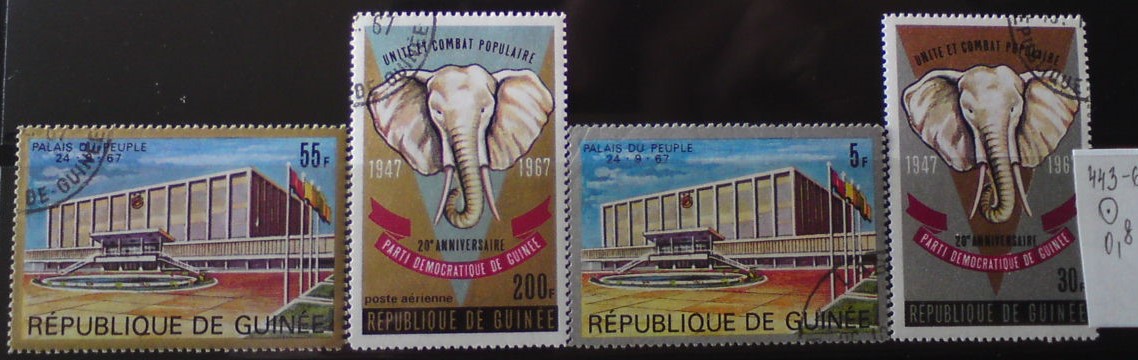 Francúzska Guinea 443-6