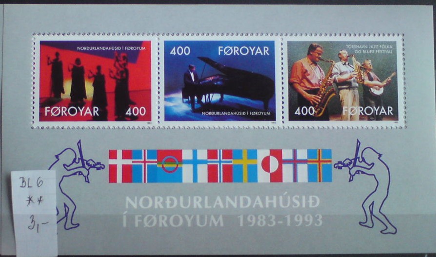 Faerské ostrovy BL 6 **