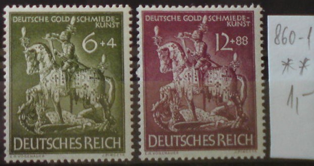 Nemecká Ríša 860-1 **