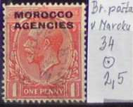 Britská pošta v Maroku 34