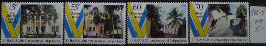 Bahamy 962-5 **