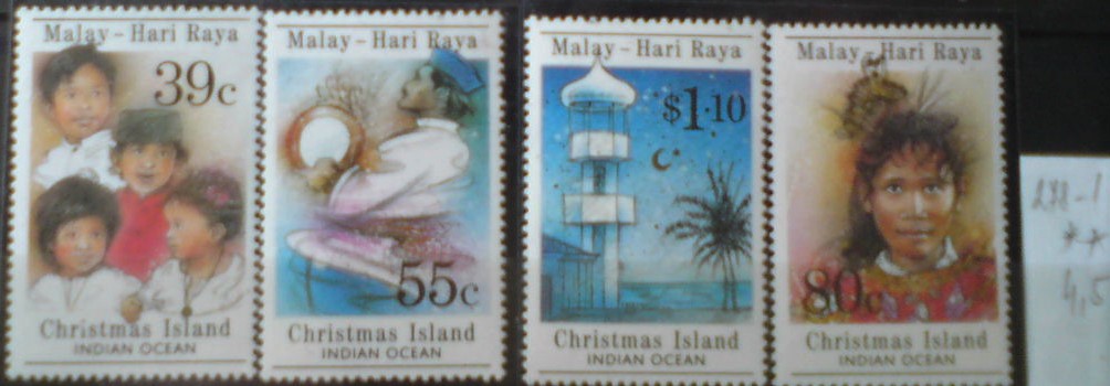 Vianočné ostrovy 278-1 **