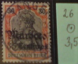 Nemecká pošta v Maroku 26