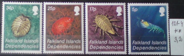Falklandská Dependencia 121-4 **
