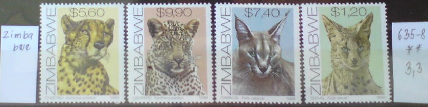 Zimbabwe 635-8 **