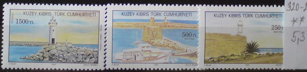 Turecký Cyprus Mi 320-2 **