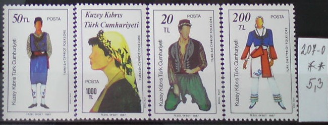 Turecký Cyprus 207-0 **