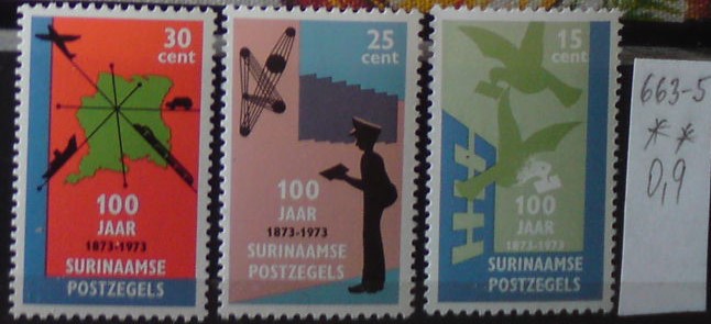 Surinam Mi 663-5 **
