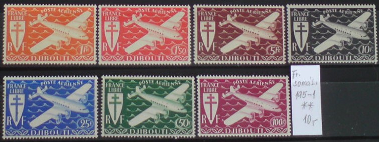 Francúzske Somálsko 195-1 **