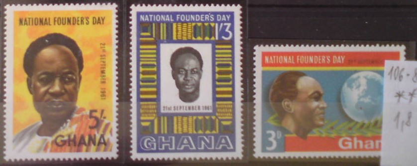 Ghana 106-8 **