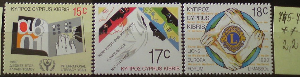 Cyprus 745-7 **