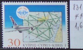 Cyprus 831 **