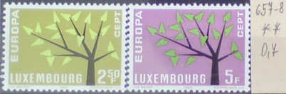 Luxembursko 657-8 **