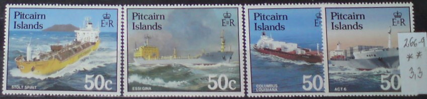 Pitkairnove ostrovy 266-9 **