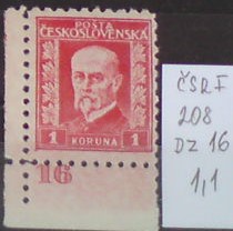 ČSR 208 DZ 16 **