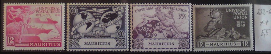 Mauritius 223-6 **