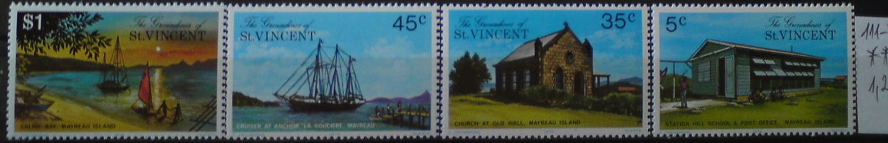 Svätovincenské Grenadiny 111-4 **