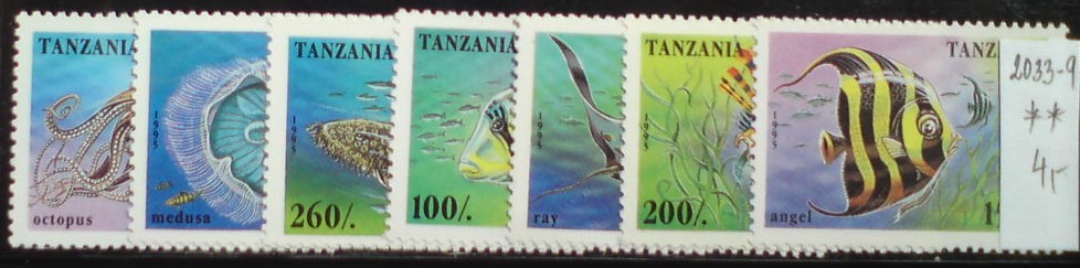 Tanzánia 2033-9 **