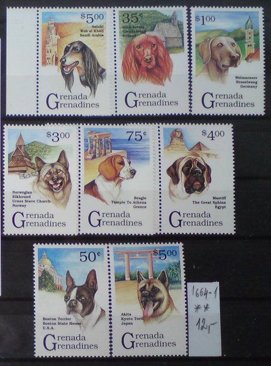 Grenadské Grenadiny 1664-1 **