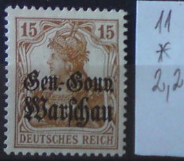 Nemecká pošta v Poľsku 11 *