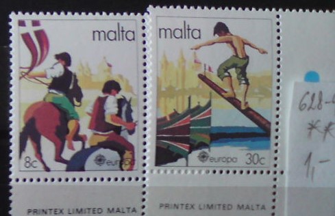 Malta 628-9 **