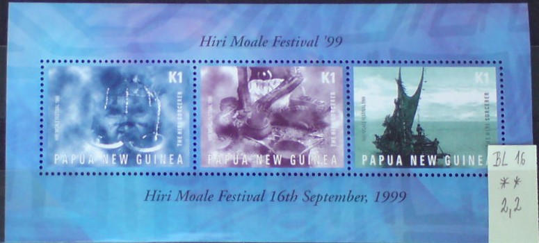 Papua Nová Guinea BL 16 **