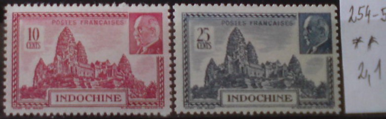 Indočína 254-5 **