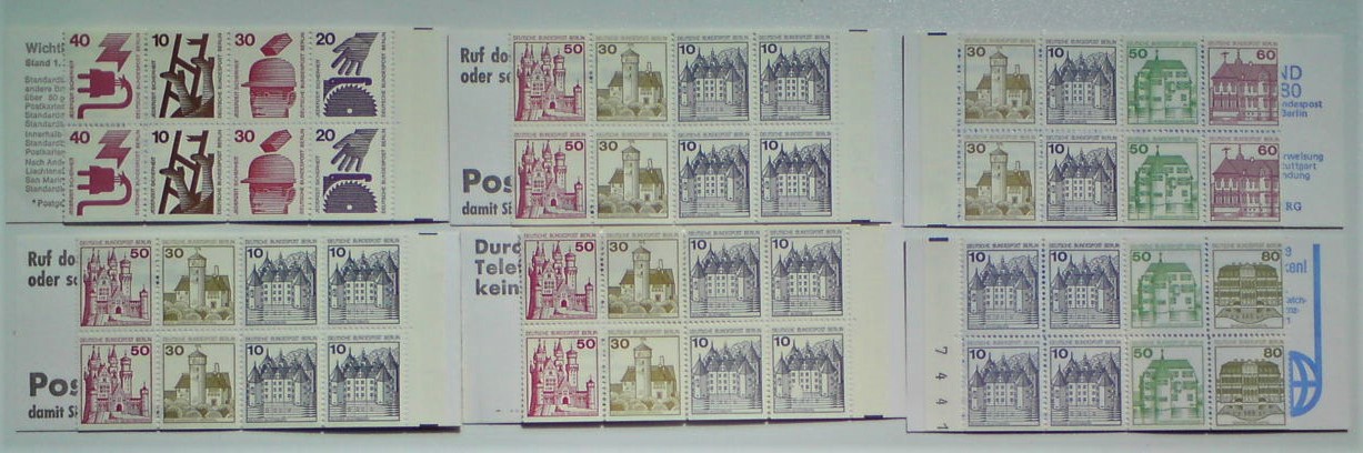 Nemecko známkové zošitky