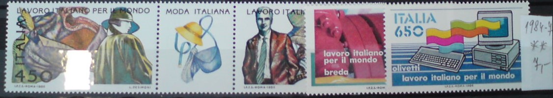 Taliansko 1984-7 **
