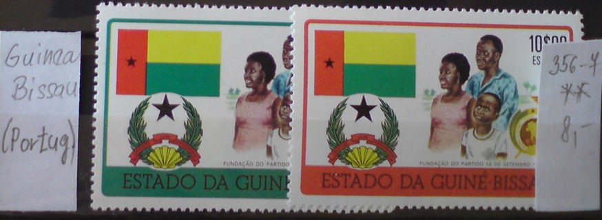 Guinea Bissau 356-7 **