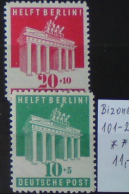 Americko Britská zóna 101-2 **