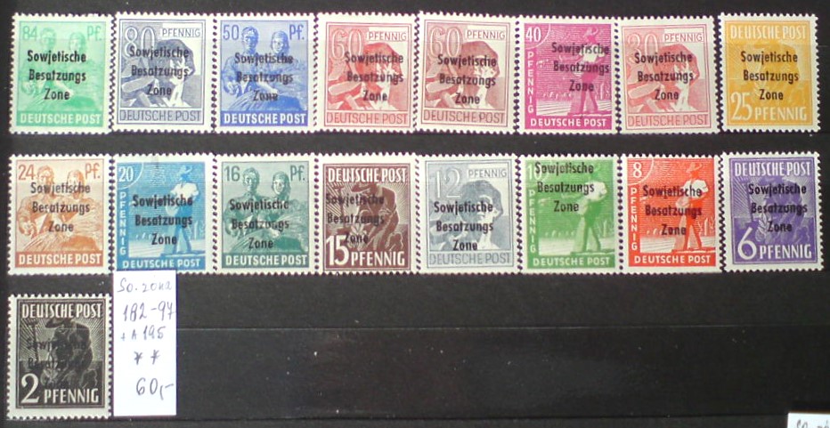 Sovietská zóna 182-97 **