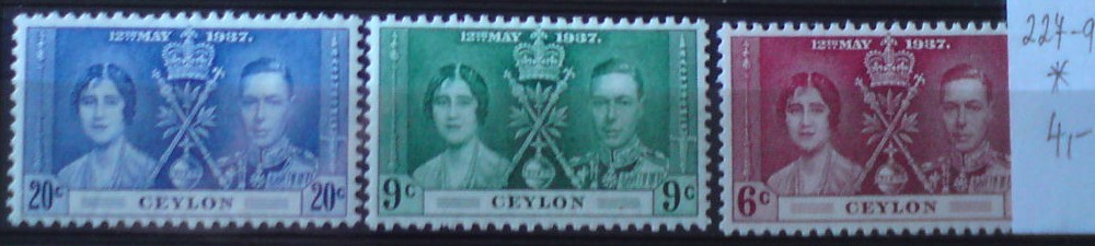 Ceylon 227-9 *